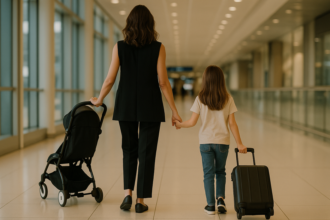 The Airport Test: How This Vest Survived (and Thrived) a Solo Flight With My Two Kids